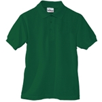 Dark Green Jersey Polos